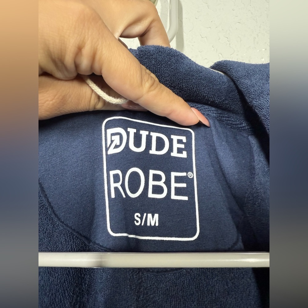 NWT Dude Robe Hooded Robe Size Small/Medium - Picture 6 of 10